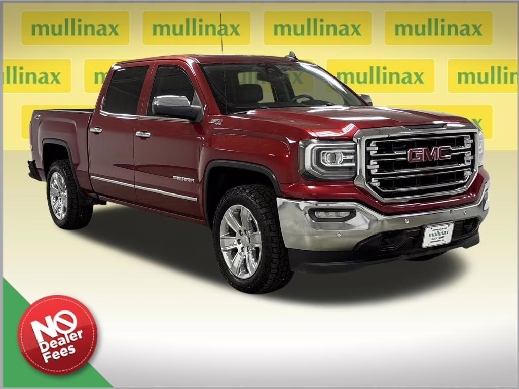 2018 Red Quartz Tintcoat GMC Sierra 1500 SLT 4X4 Truck