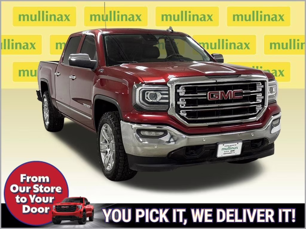2018 Red Quartz Tintcoat GMC Sierra 1500 SLT 4X4 Truck
