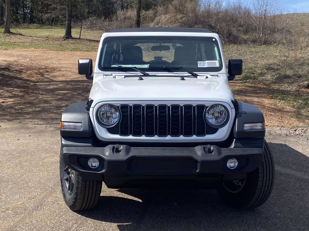 2026 bright white clearcoat Jeep Wrangler Sport 4X4 SUV