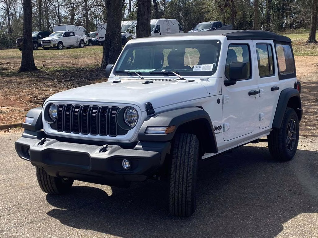 2026 bright white clearcoat Jeep Wrangler Sport 4X4 SUV