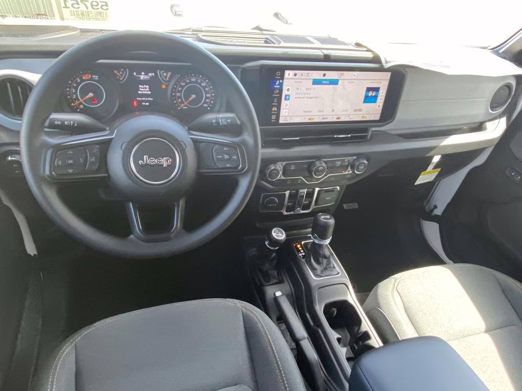 2026 bright white clearcoat Jeep Wrangler Sport 4X4 SUV