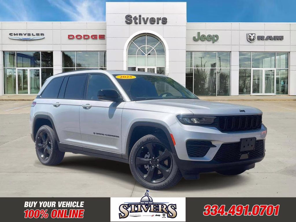 2025 Silver Zynith Jeep Grand Cherokee Altitude X 4X4 SUV