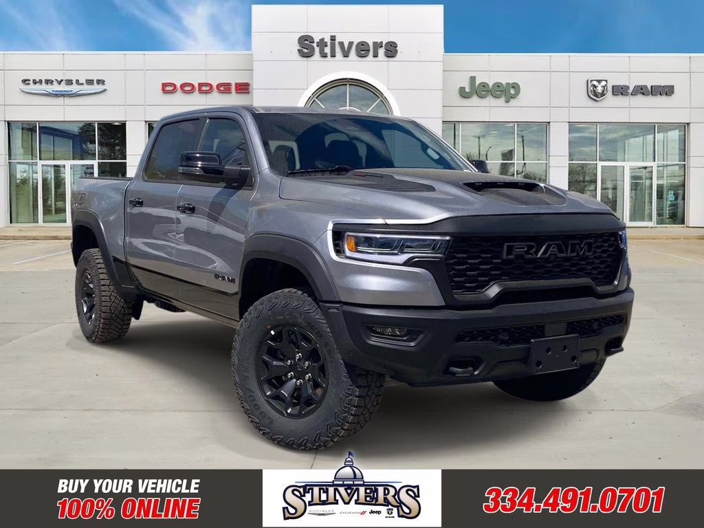 2026 Billet Silver Metallic Clearcoat Ram 1500 RHO 4X4 Truck