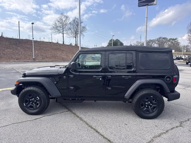 2026 Black Clearcoat Jeep Wrangler Sport 4X4 Convertible