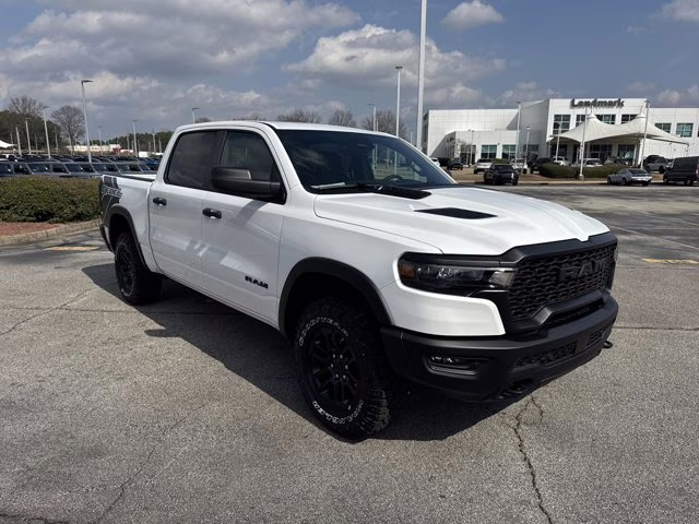 2026 Bright White Clearcoat Ram 1500 Rebel 4X4 Truck