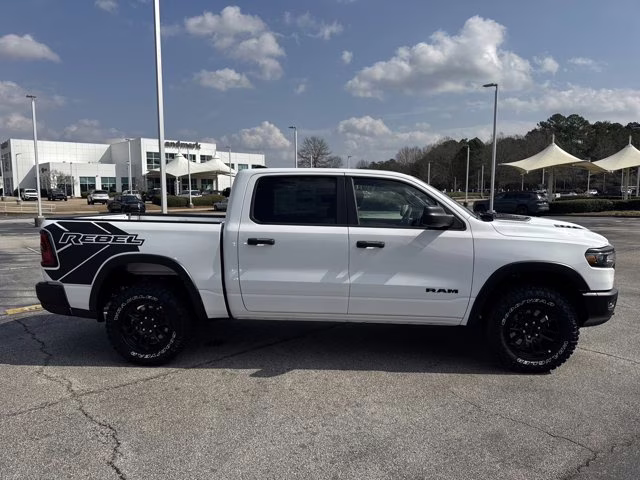 2026 Bright White Clearcoat Ram 1500 Rebel 4X4 Truck