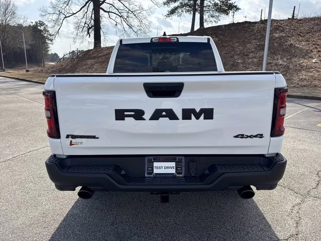 2026 Bright White Clearcoat Ram 1500 Rebel 4X4 Truck