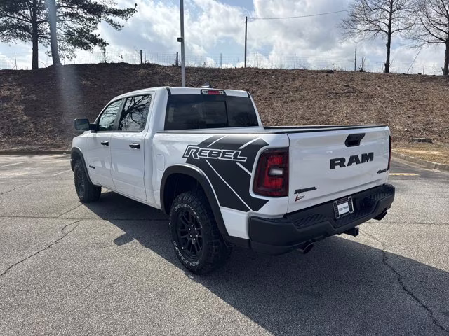 2026 Bright White Clearcoat Ram 1500 Rebel 4X4 Truck