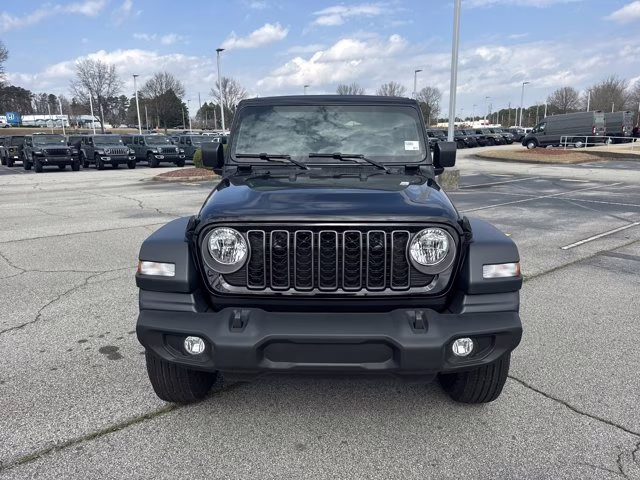 2026 Black Clearcoat Jeep Wrangler Sport 4X4 Convertible