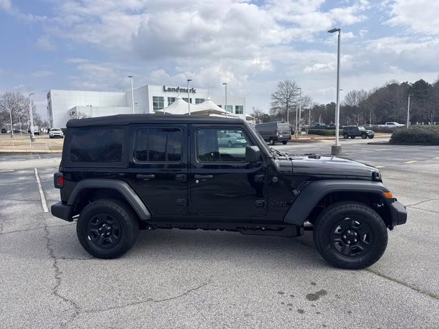 2026 Black Clearcoat Jeep Wrangler Sport 4X4 Convertible