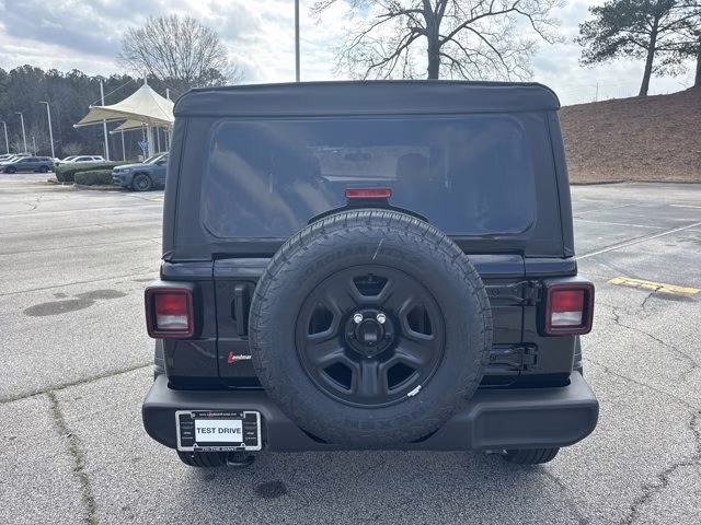 2026 Black Clearcoat Jeep Wrangler Sport 4X4 Convertible
