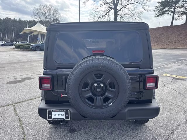 2026 Black Clearcoat Jeep Wrangler Sport 4X4 Convertible