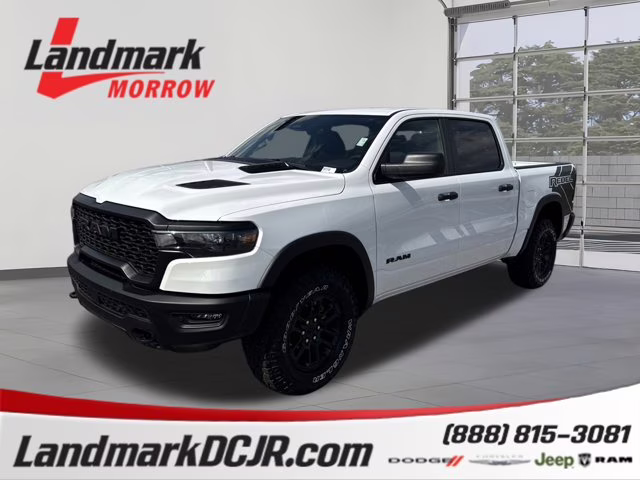 2026 Bright White Clearcoat Ram 1500 Rebel 4X4 Truck