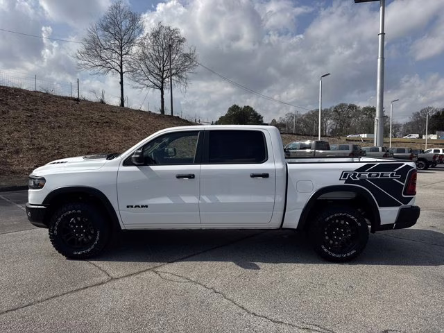 2026 Bright White Clearcoat Ram 1500 Rebel 4X4 Truck