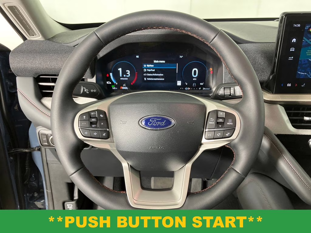 2026 Vapor Blue Metallic Ford Explorer Active RWD SUV