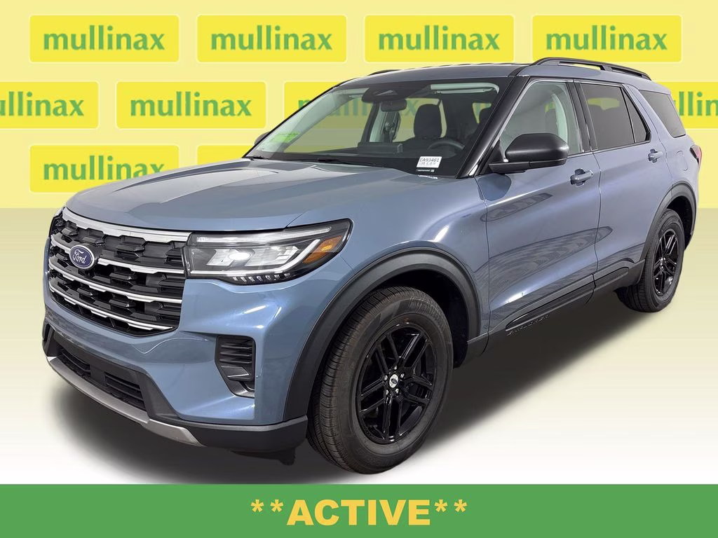 2026 Vapor Blue Ford Explorer Active RWD SUV