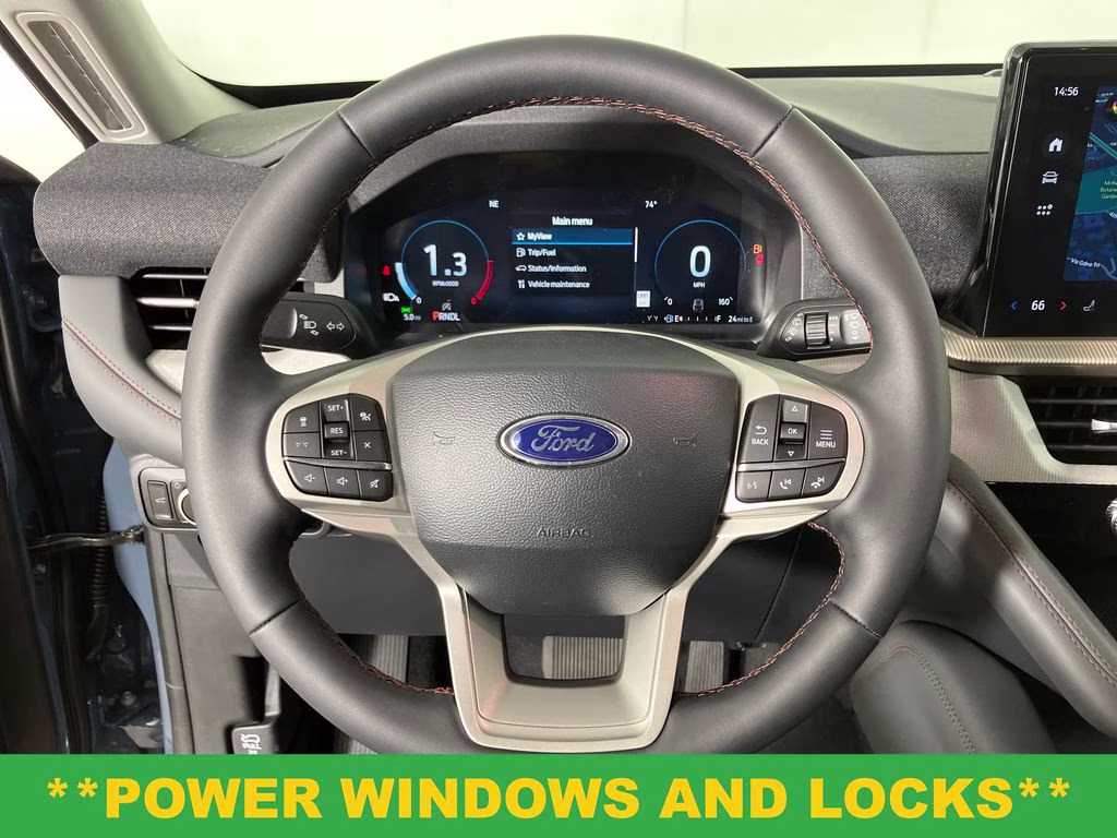 2026 Vapor Blue Ford Explorer Active RWD SUV