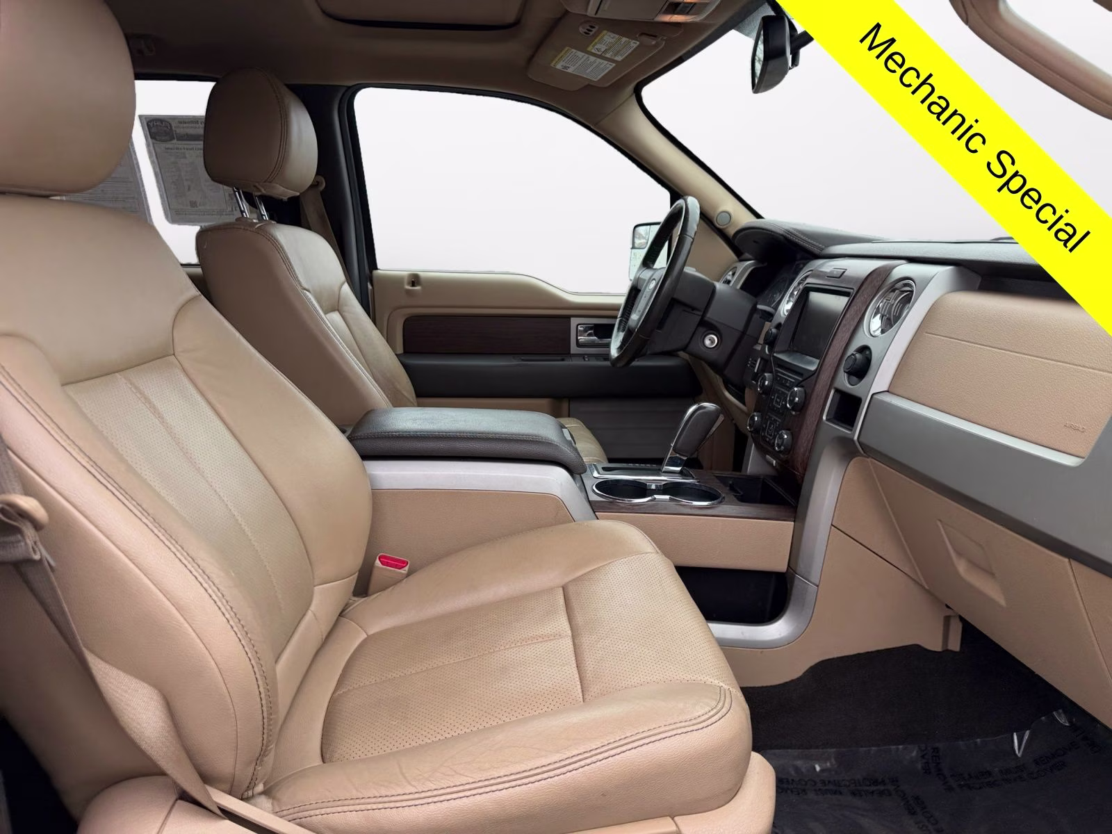 2013 Pale Adobe Metallic Ford F-150 Lariat 4X4 Truck
