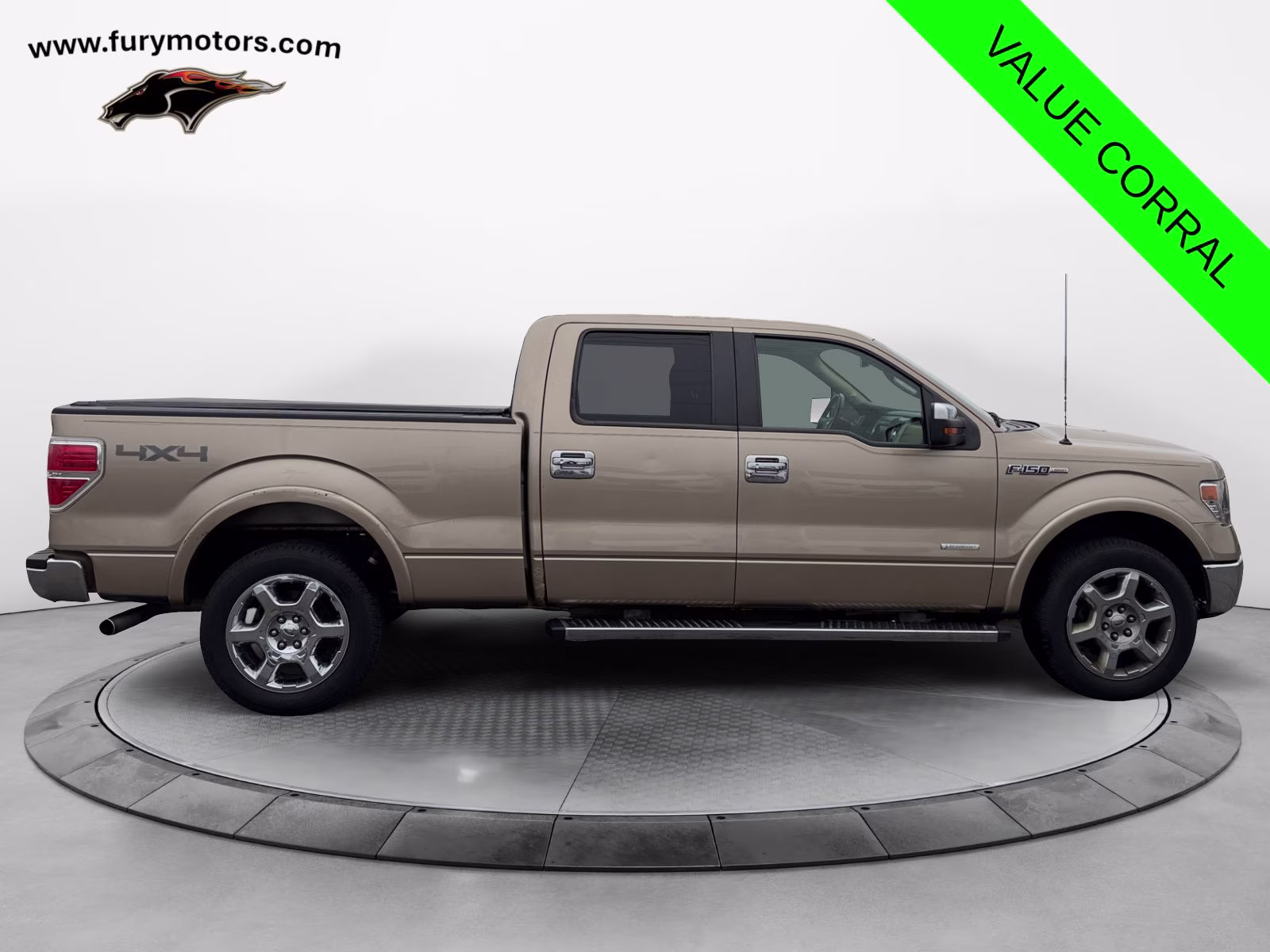 2013 Pale Adobe Metallic Ford F-150 Lariat 4X4 Truck