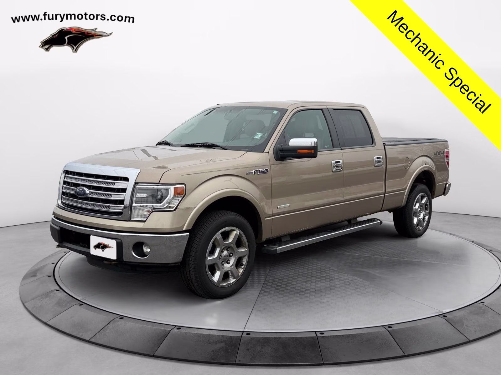 2013 Pale Adobe Metallic Ford F-150 Lariat 4X4 Truck
