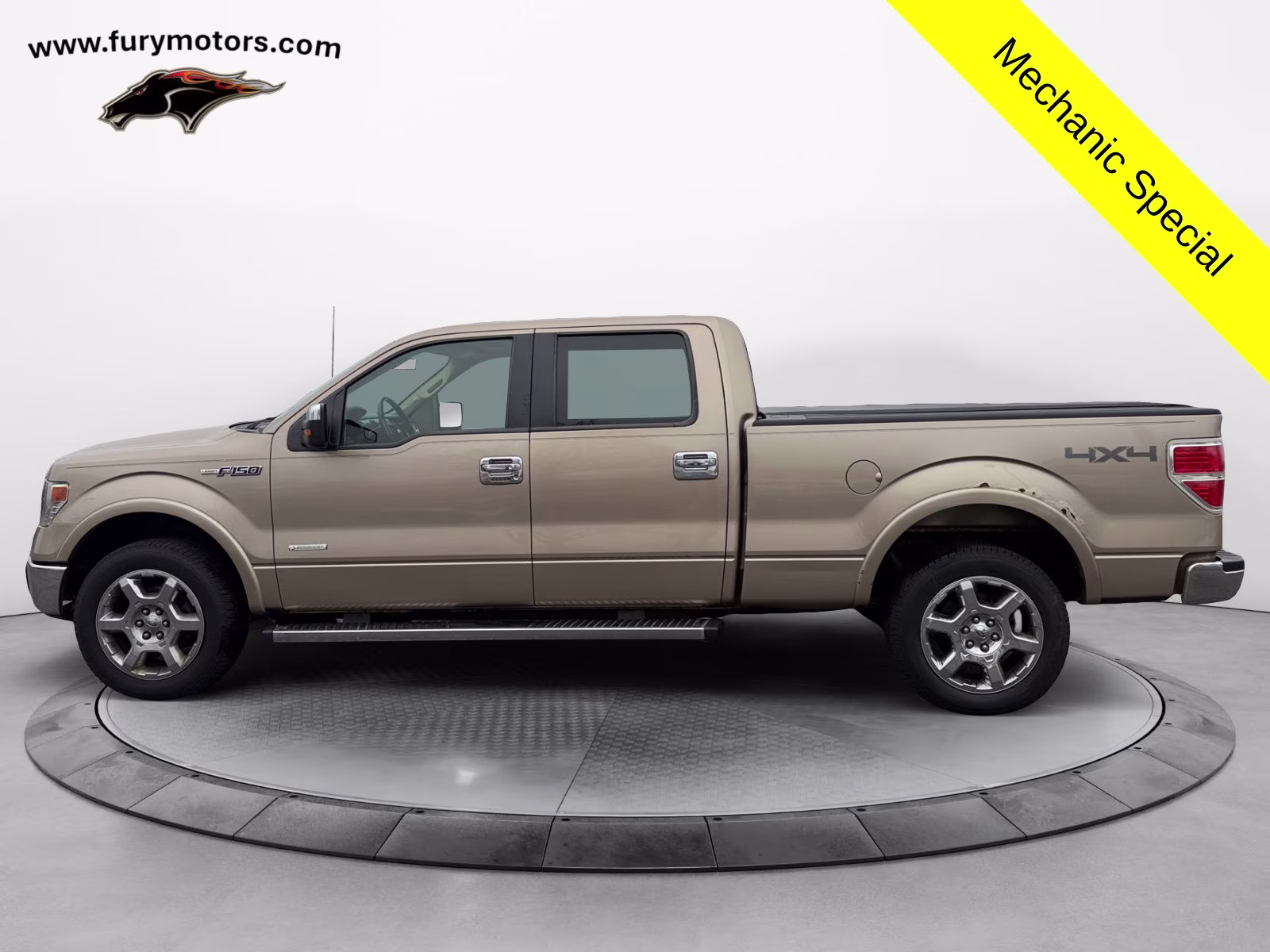 2013 Pale Adobe Metallic Ford F-150 Lariat 4X4 Truck