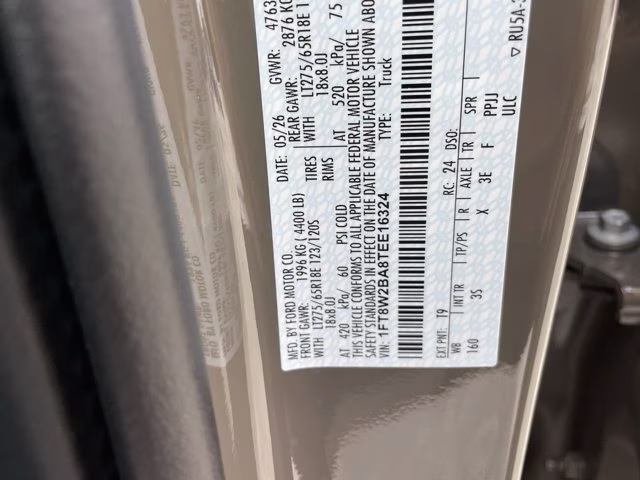 2026 Marsh Gray Ford Super Duty F-250 SRW XLT 4X4 Truck