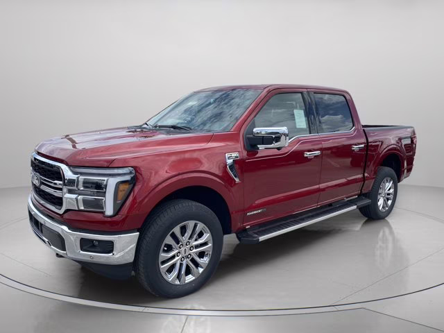 2026 Ruby Red Metallic Tinted Clearcoat Ford F-150 LARIAT 4X4 Truck