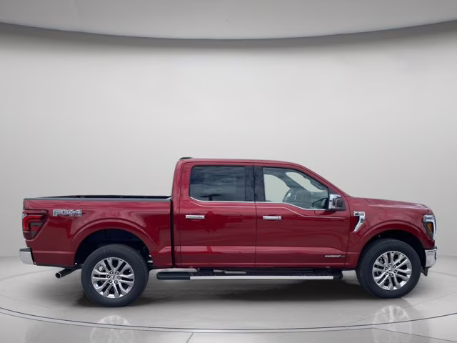 2026 Ruby Red Metallic Tinted Clearcoat Ford F-150 LARIAT 4X4 Truck