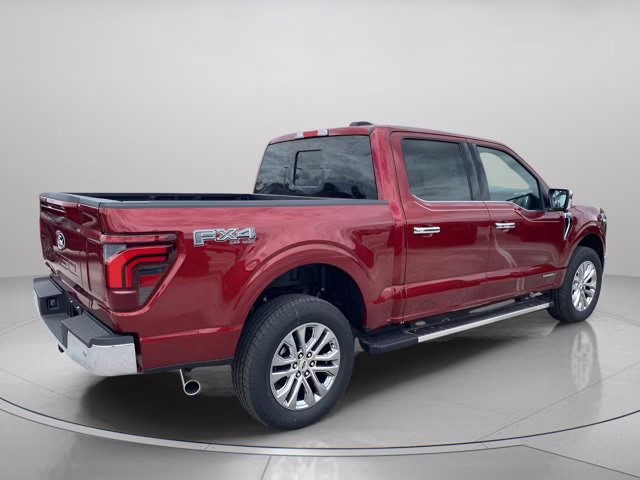 2026 Ruby Red Metallic Tinted Clearcoat Ford F-150 LARIAT 4X4 Truck