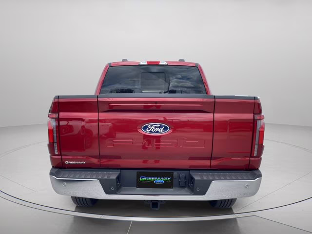 2026 Ruby Red Metallic Tinted Clearcoat Ford F-150 LARIAT 4X4 Truck