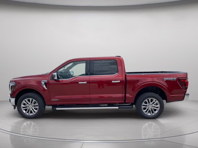 2026 Ruby Red Metallic Tinted Clearcoat Ford F-150 LARIAT 4X4 Truck