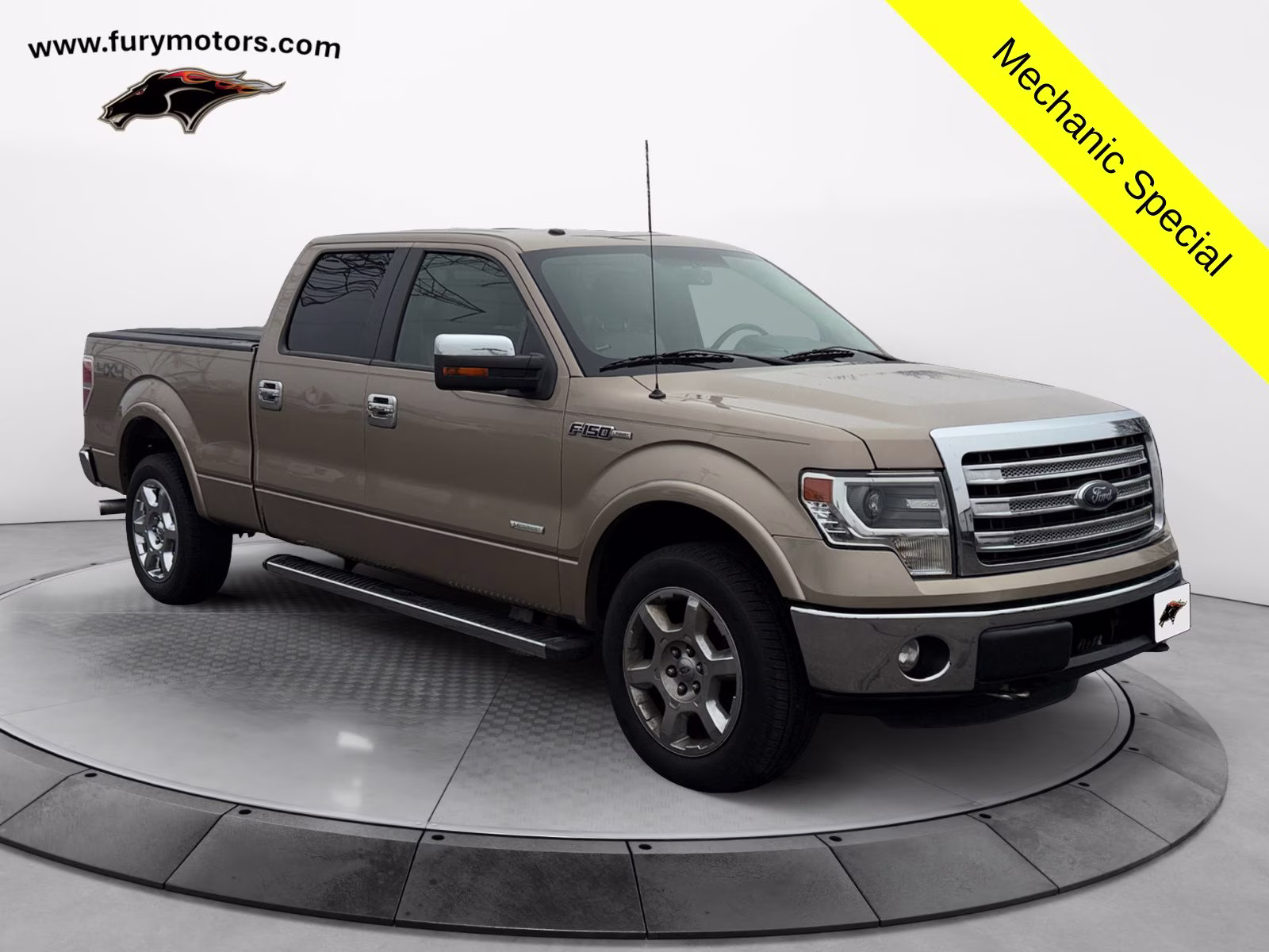 2013 Pale Adobe Metallic Ford F-150 Lariat 4X4 Truck
