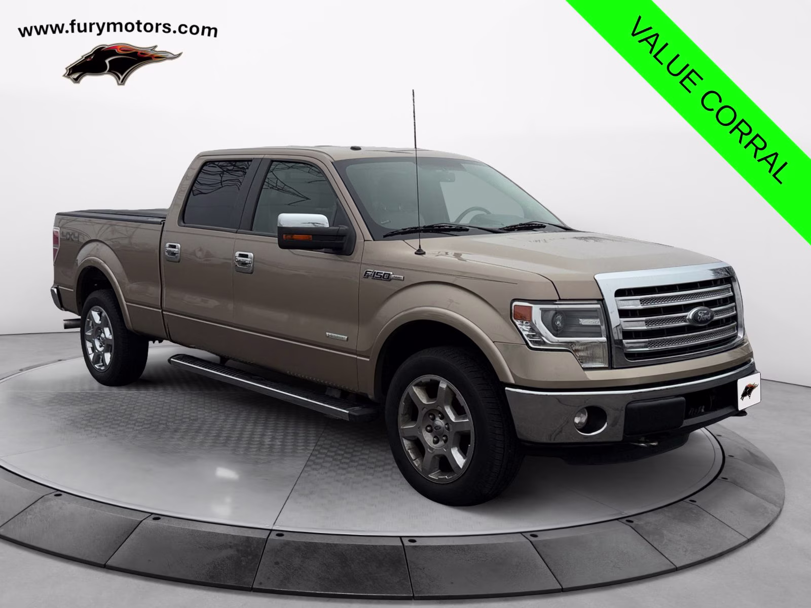 2013 Pale Adobe Metallic Ford F-150 Lariat 4X4 Truck