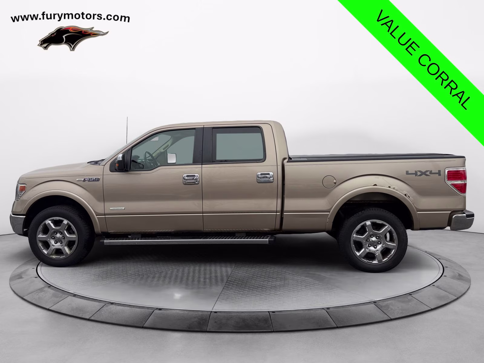 2013 Pale Adobe Metallic Ford F-150 Lariat 4X4 Truck