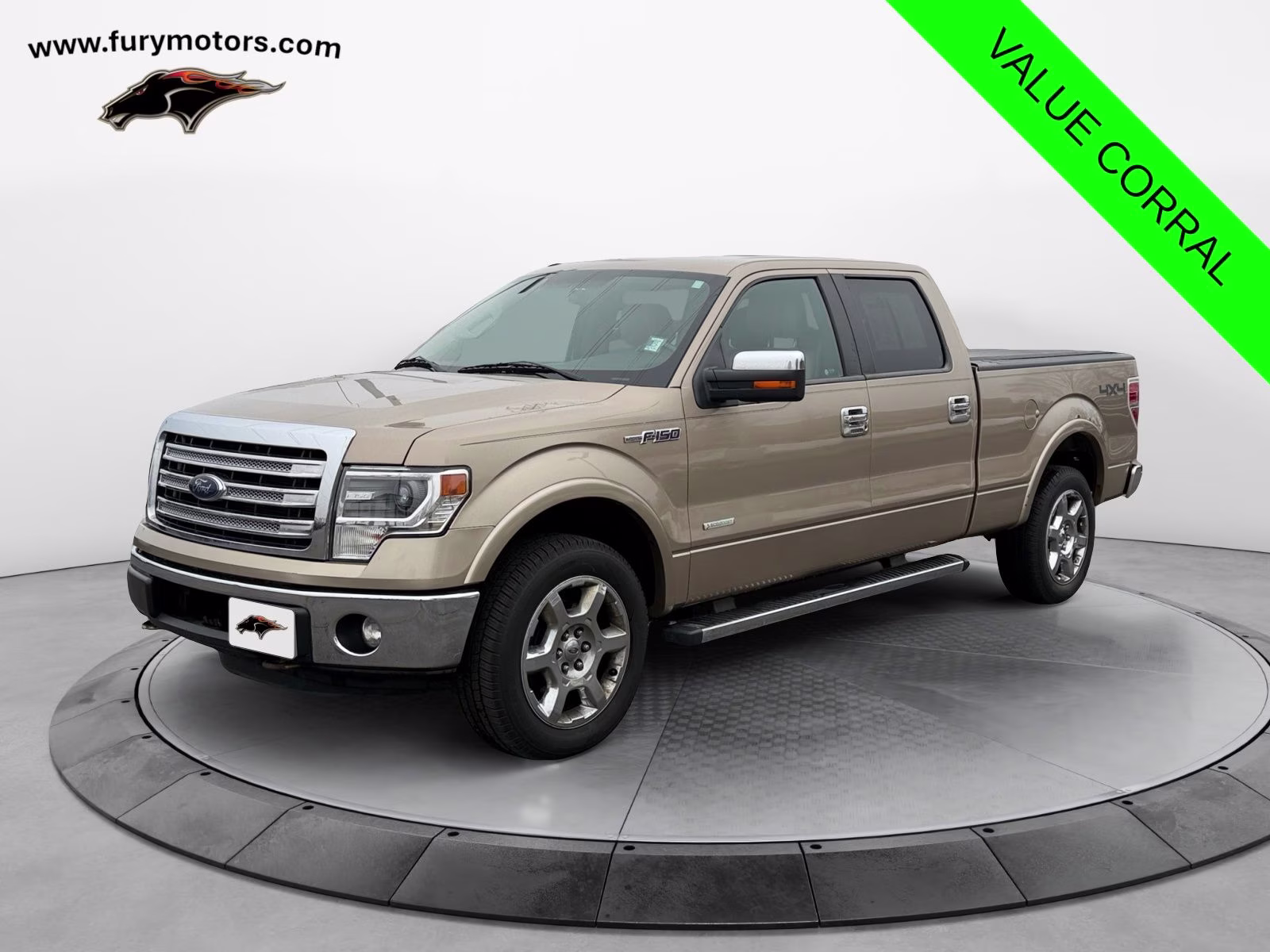 2013 Pale Adobe Metallic Ford F-150 Lariat 4X4 Truck