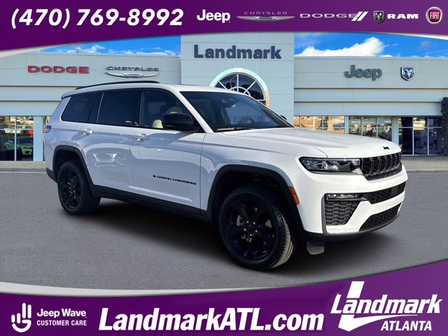2026 Bright White Clearcoat Jeep Grand Cherokee L Limited RWD SUV