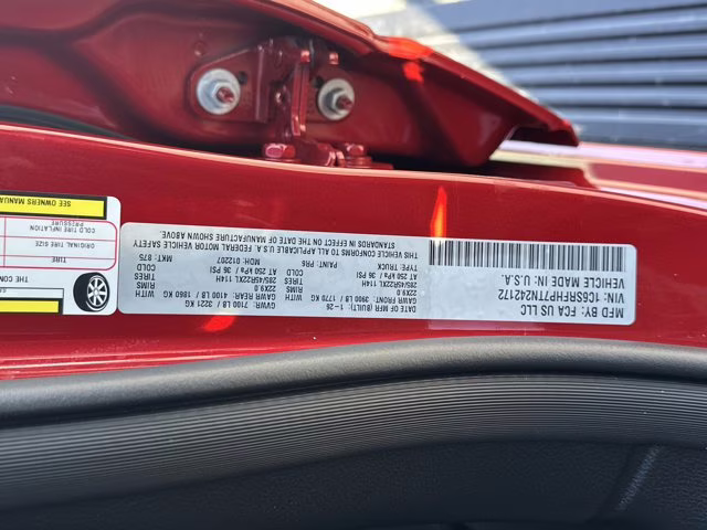 2026 Molten Red Pearlcoat Ram 1500 Limited 4X4 Truck