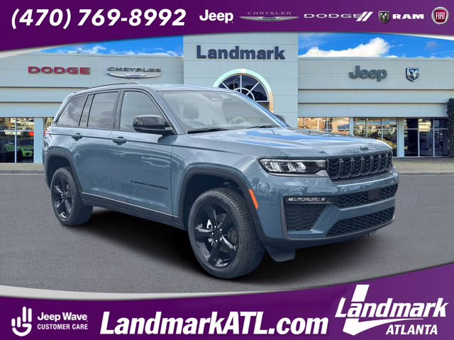 2026 Steel Blue Jeep Grand Cherokee Limited 4X4 SUV