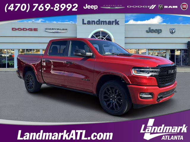 2026 Molten Red Pearlcoat Ram 1500 Limited 4X4 Truck