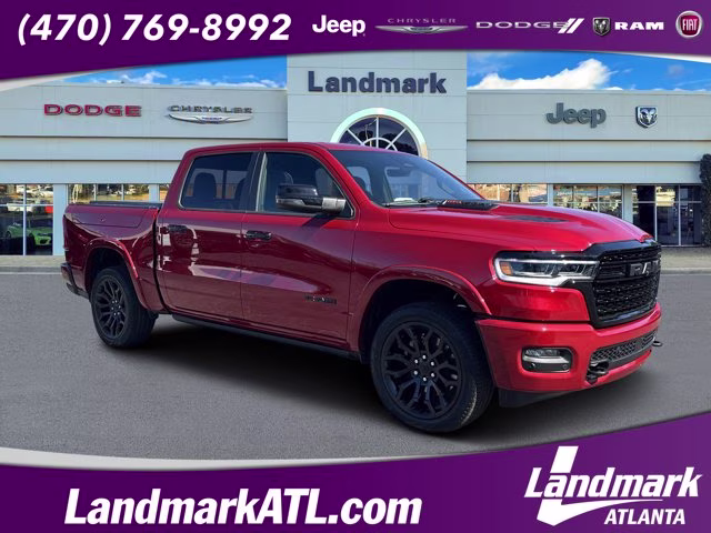 2026 Molten Red Pearlcoat Ram 1500 Limited 4X4 Truck