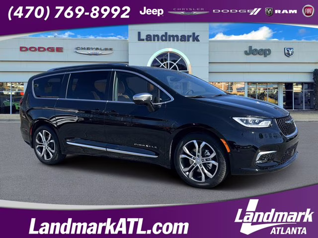 2026 Diamond Black Crystal Pearlcoat Chrysler Pacifica Pinnacle FWD Van
