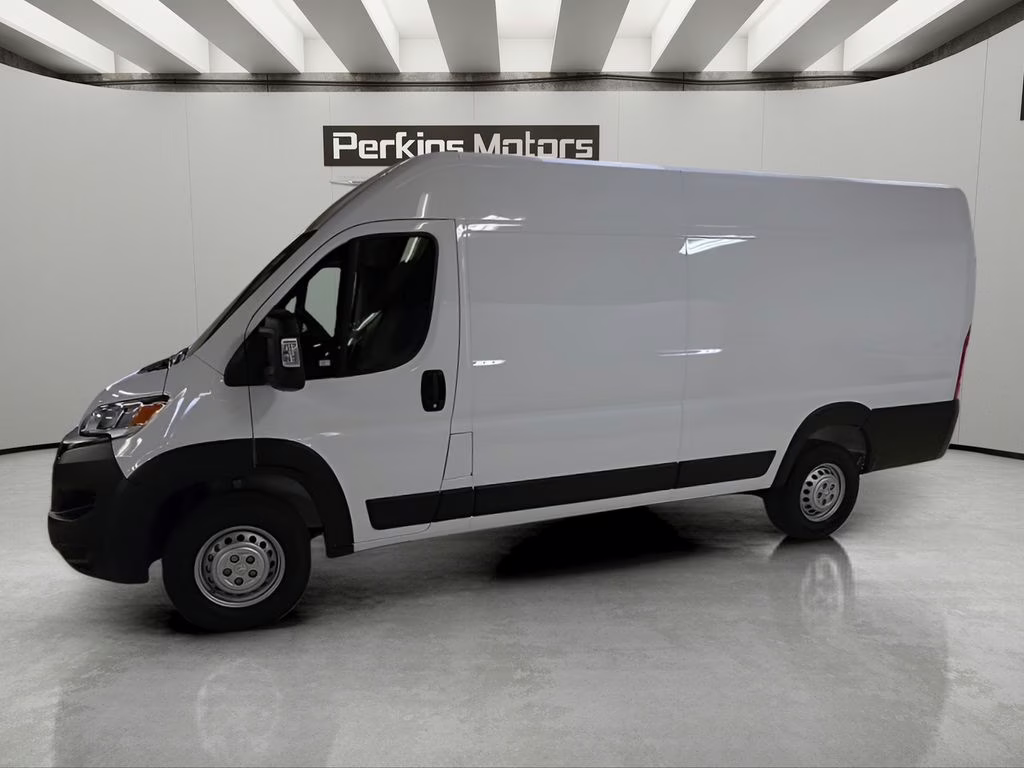 2026 Bright White Clearcoat Ram ProMaster 3500 High Roof FWD Van