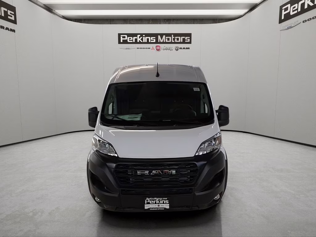 2026 Bright White Clearcoat Ram ProMaster 3500 High Roof FWD Van
