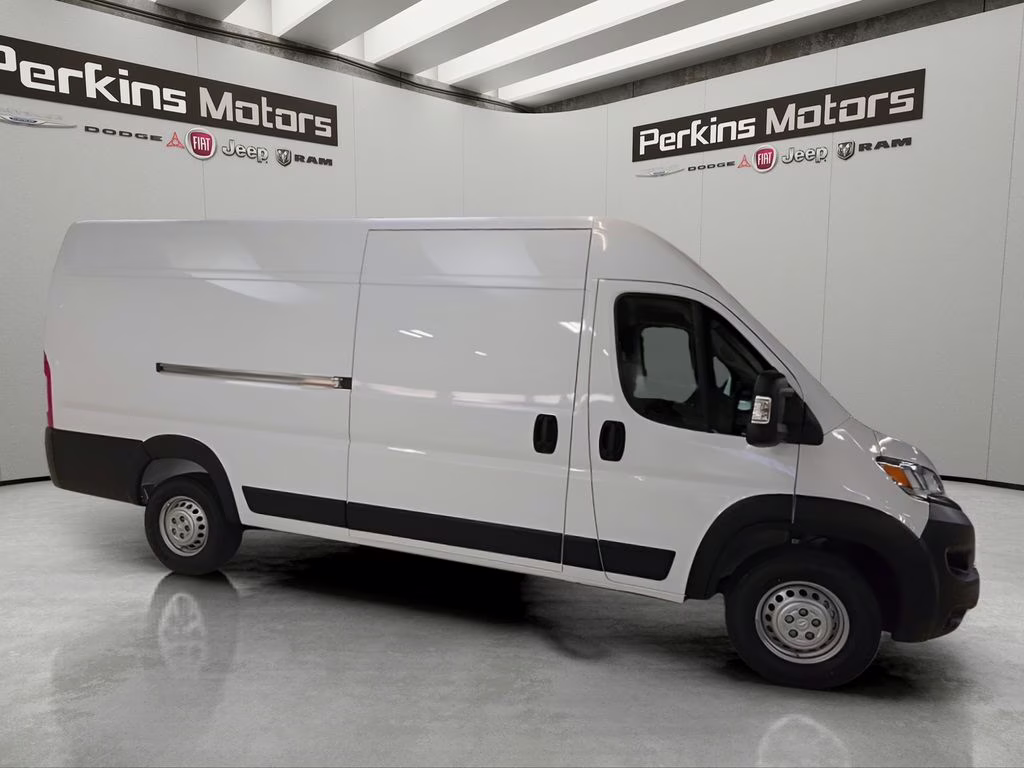 2026 Bright White Clearcoat Ram ProMaster 3500 High Roof FWD Van