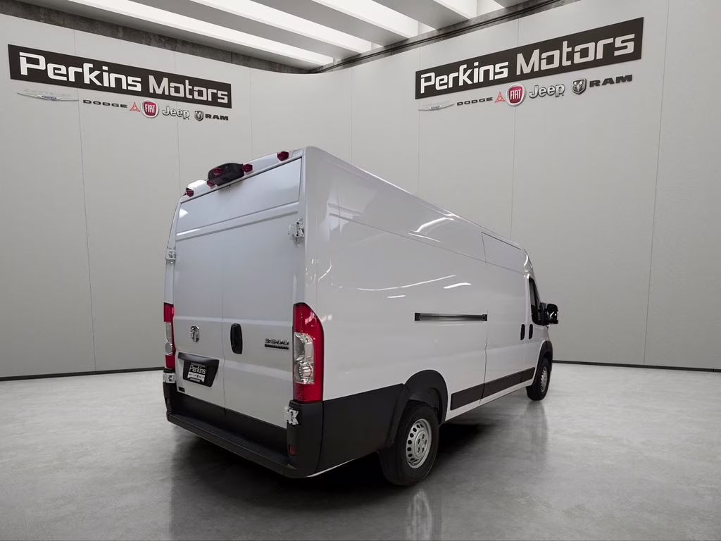 2026 Bright White Clearcoat Ram ProMaster 3500 High Roof FWD Van