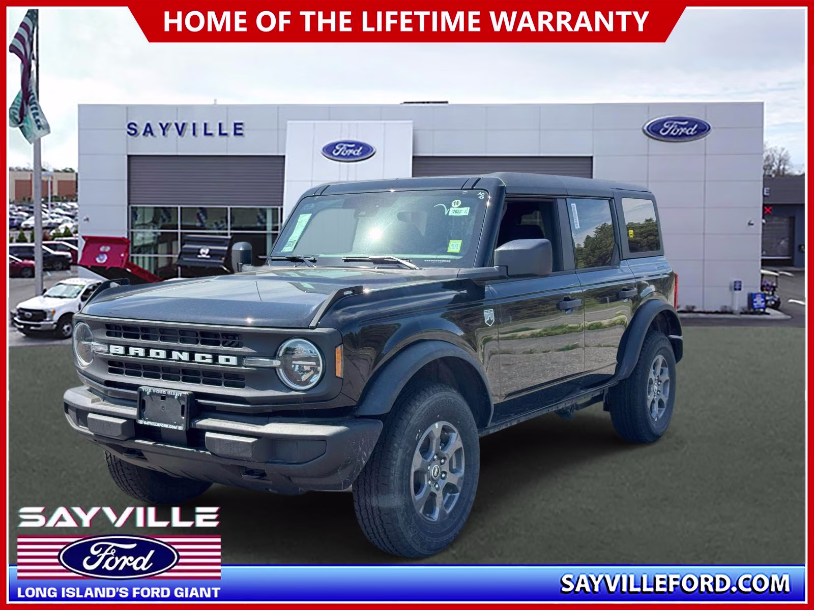 2026 Shadow Black Ford Bronco Big Bend 4 Door 4x4 4X4 SUV