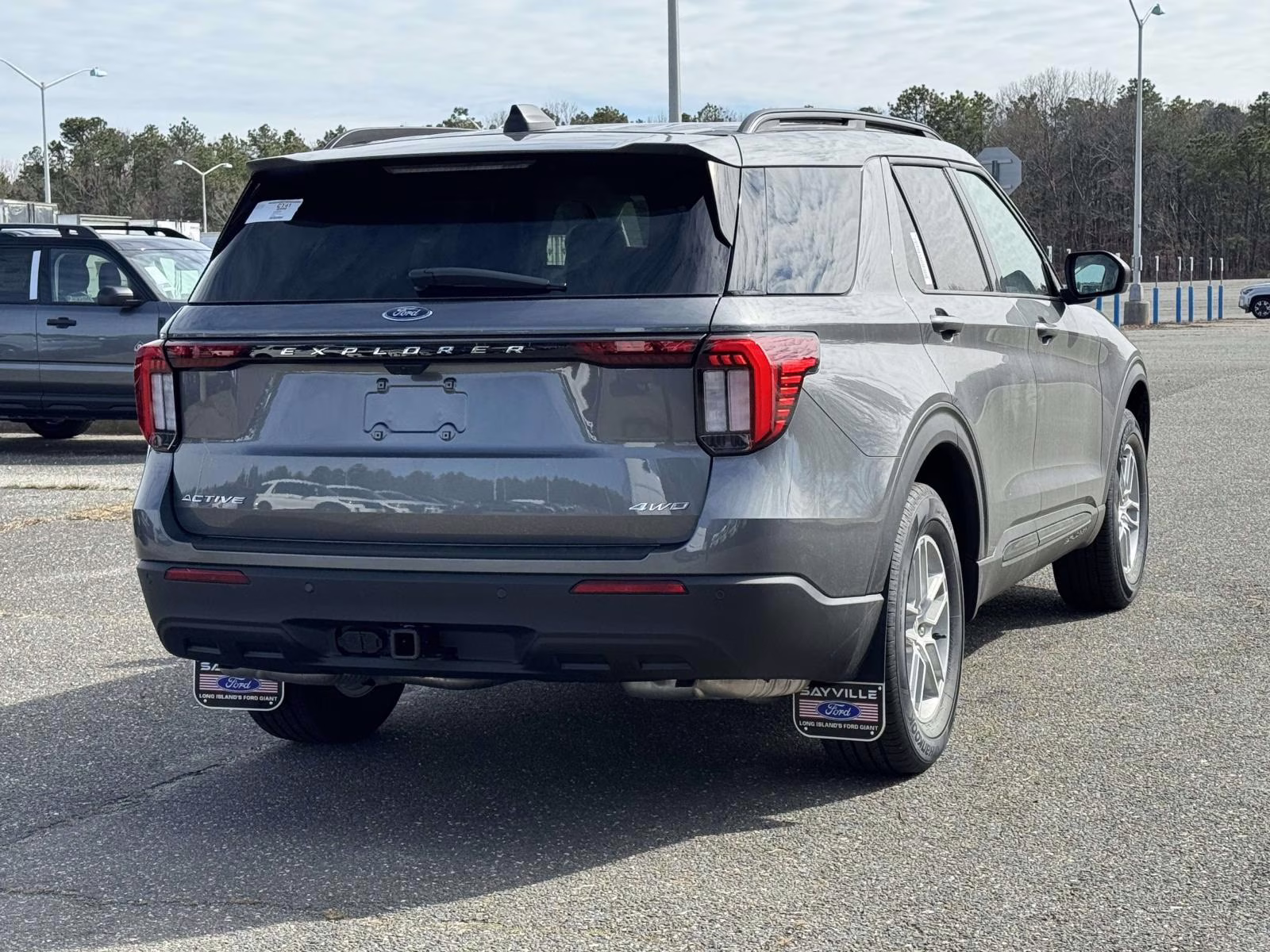 2026 Carbonized Gray Metallic Ford Explorer Active w/200A Pkg 4WD 4X4 SUV