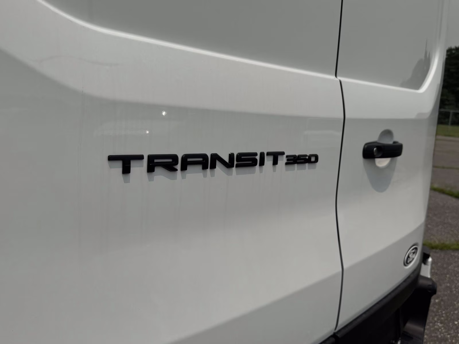 2026 Oxford White Ford Transit Cargo Van Base RWD Van