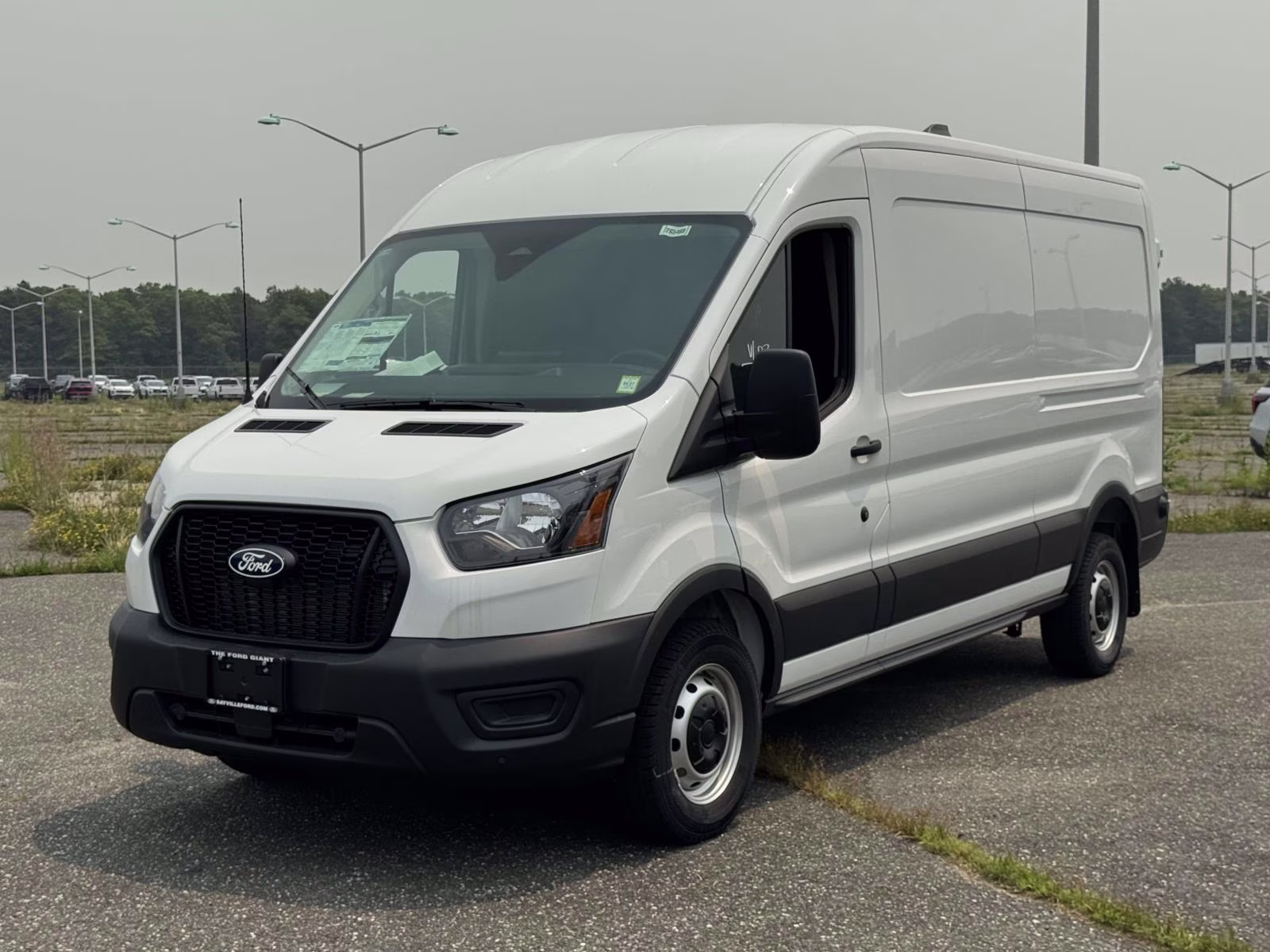 2026 Oxford White Ford Transit Cargo Van Base RWD Van