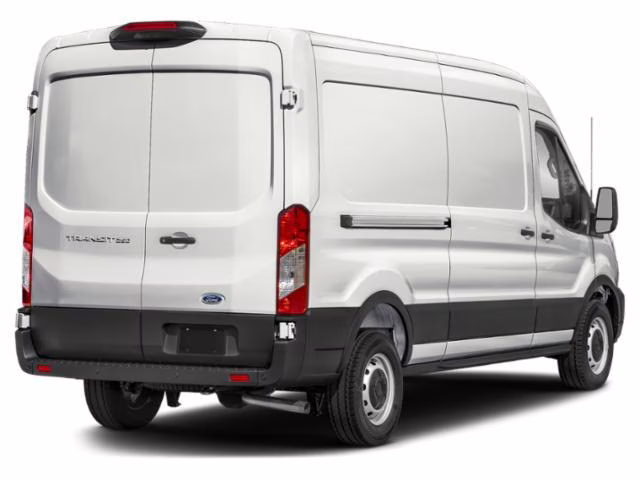 2026 Oxford White Ford Transit Cargo Van T-350 148 Med Rf 9500 GVWR RWD RWD Van
